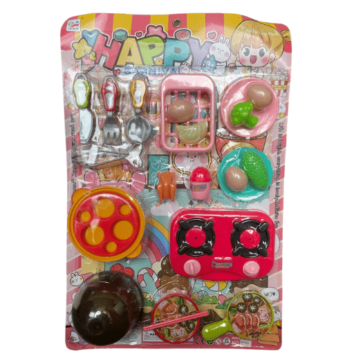 Happy Carnival Breakfast Toys CardHappy Carnival Breakfast Toys Card