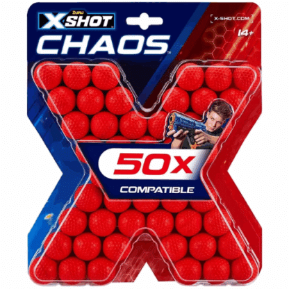 XSHOT Balls  Chaos 50 Foam Balls - 36327