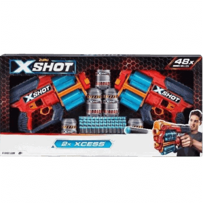 Zuru X Shot Excel Xcess 36438 - High Capacity Foam Blaster