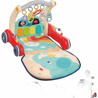 Magic Wand 2-in-1 Multi-Function Piano Baby Activity Gym Playmat - Image 2