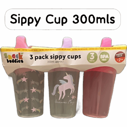 Sippy Cup 300ml 3pc Set - Image 2