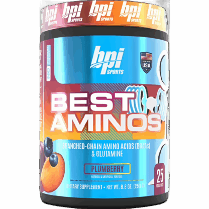 Best Aminos Muscle Recovery Dietary Supplement, Plumberry Flavor