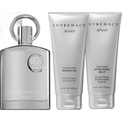 Afnan Supremacy Silver Perfume Set Men