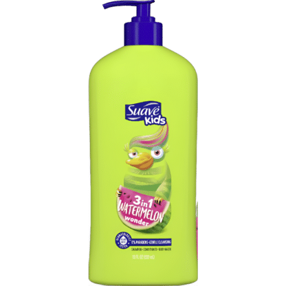 Suave  Kids Watermelon Wonder 3-in-1 Shampoo, Conditioner, Body Wash