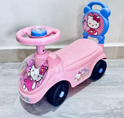 Hello kitty push car