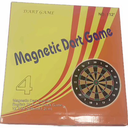 12-INCH MAGNETIC DARTBOARD (28.6 X 1.5 CM)